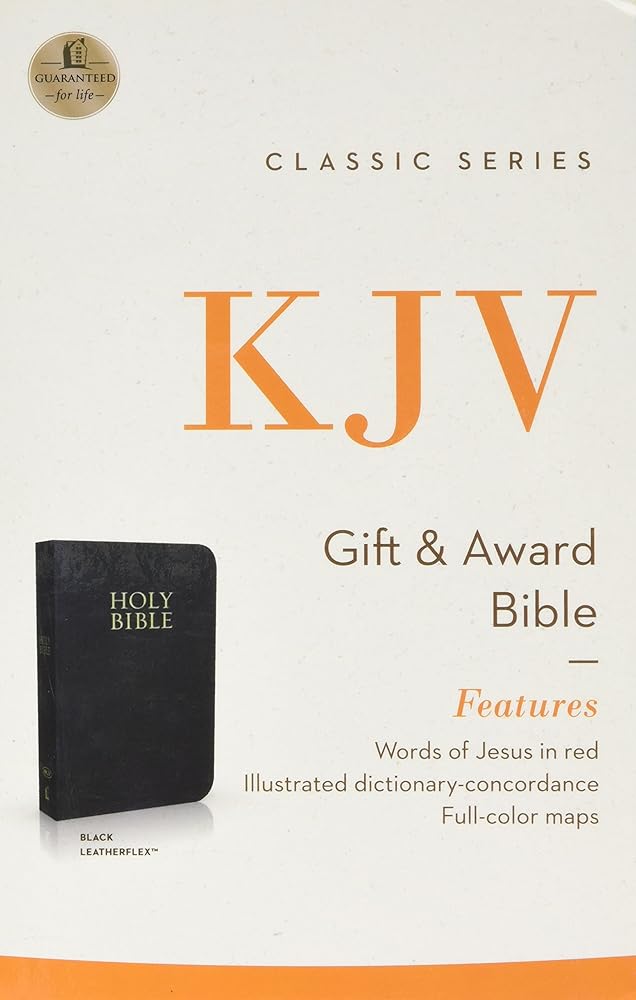 King James Gift and Award Bible 162RDG cover image