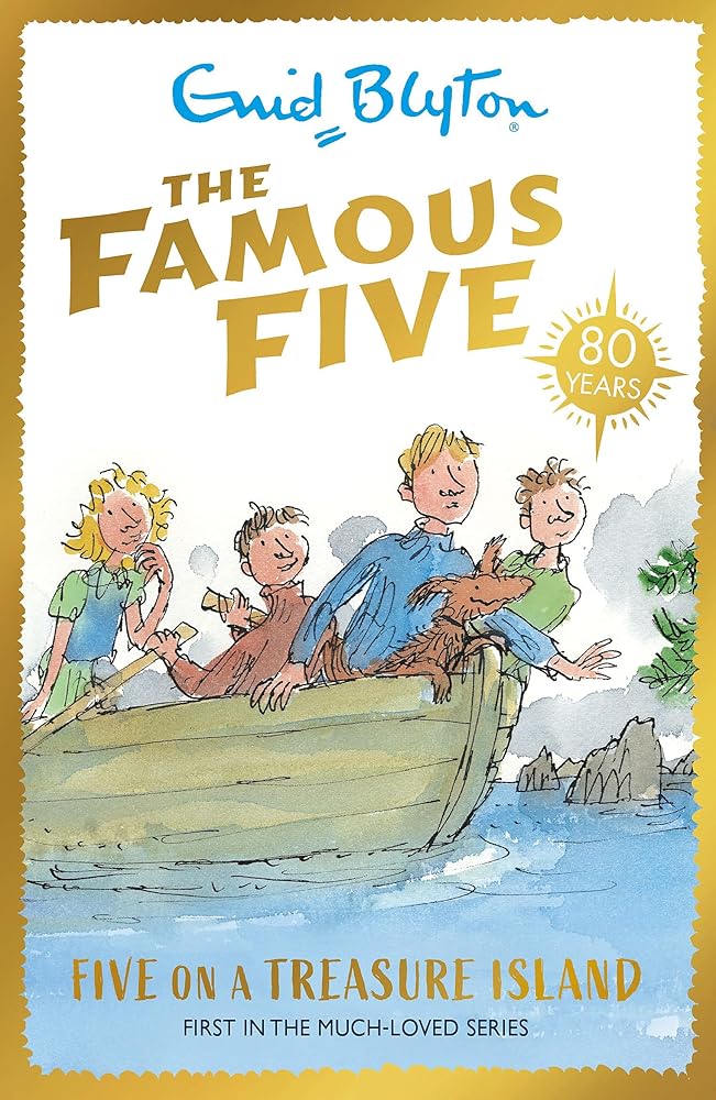 Five On A Treasure Island: 80th Anniversary Edition (The Famous Five, 1) cover image