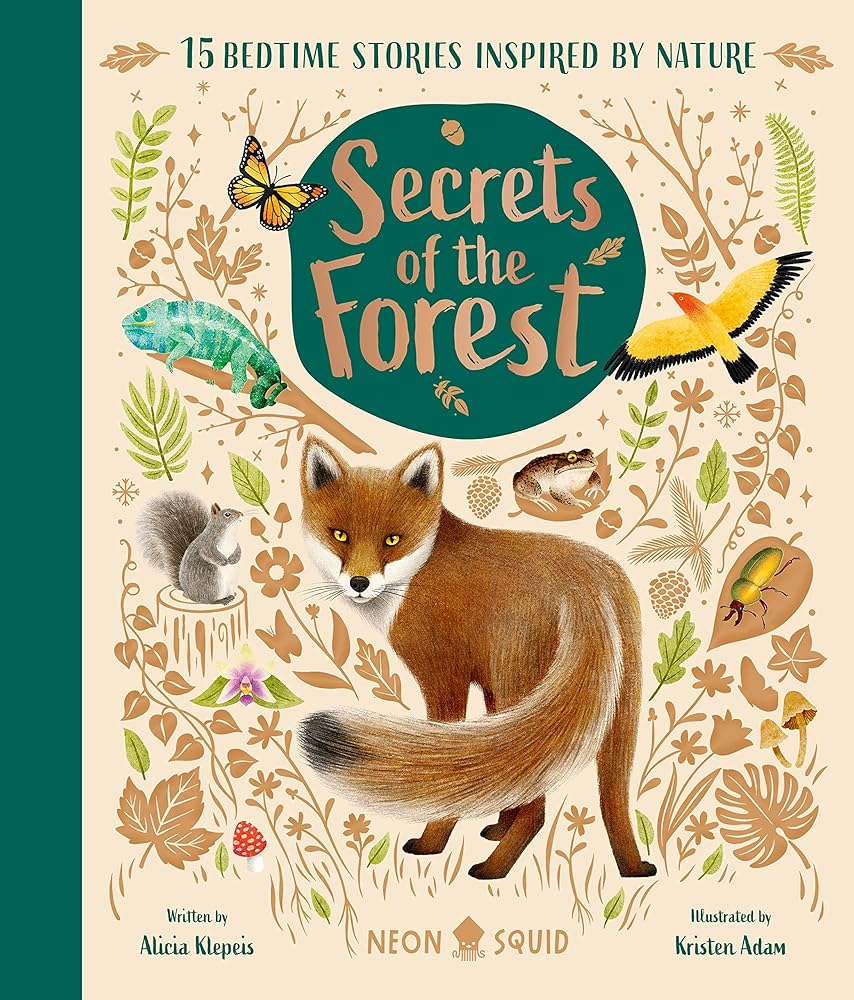 Priddy Books Secrets of the Forest 15 Bedtime Stories Inspired by Nature (Nature Bedtime Stories). cover image