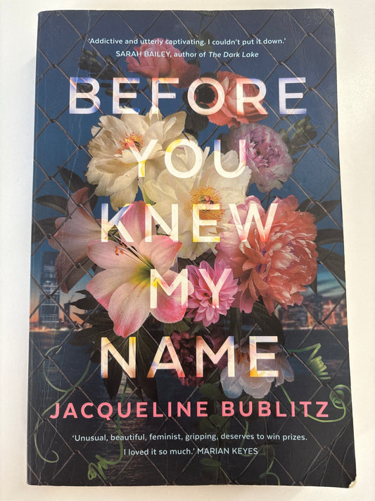 Before You Knew My Name