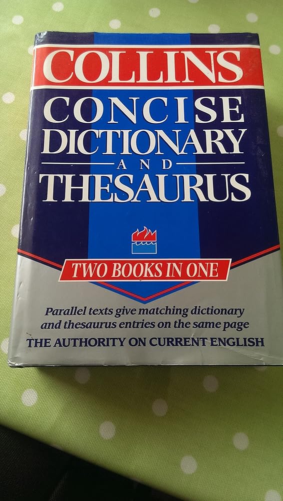 Collins concise dictionary and thesaurus cover image