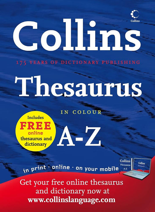Collins Thesaurus A-Z Complete & Unabridged cover image