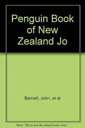Penguin Book of New Zealand Jokes cover image