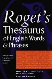 Rogets Thesaurus Of English Words And Phrases Concise Edition cover image