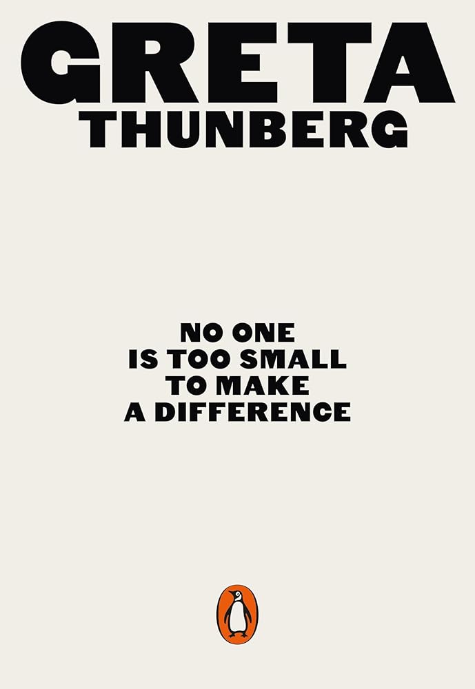No One Is Too Small to Make a Difference cover image