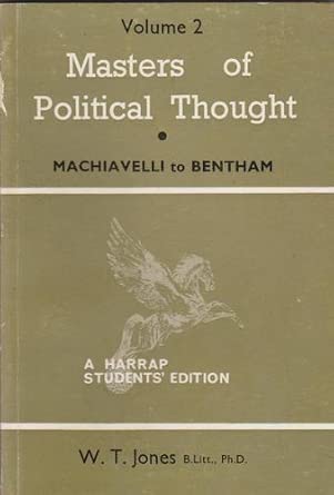 Masters of Political Thought: From Plato to Machiavelli v. 1 cover image