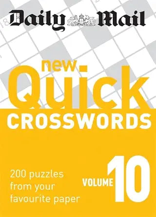 Daily Mail: New Quick Crosswords, Volume 10: 200 Puzzles from Your Favourite Paper cover image