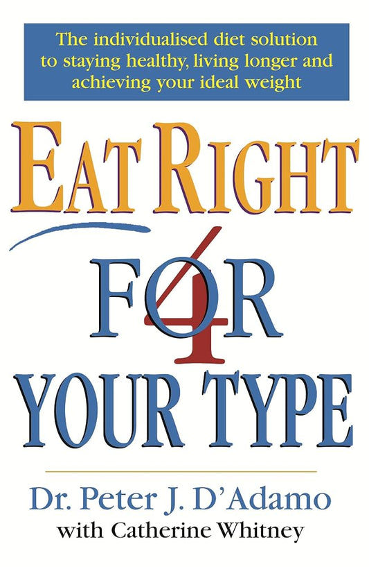 Eat Right 4 Your Type cover image