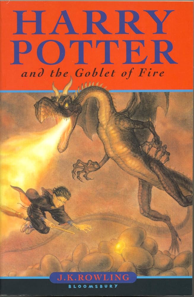 Harry Potter and the Goblet of Fire. J.K. Rowling cover image