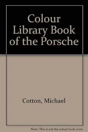 Colour Library Book of the Porsche cover image