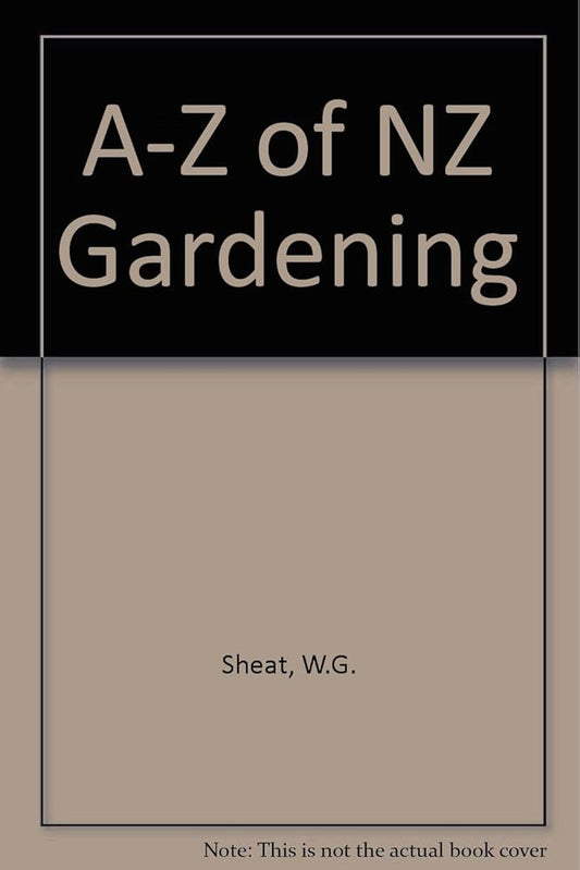 A-Z of NZ Gardening cover image
