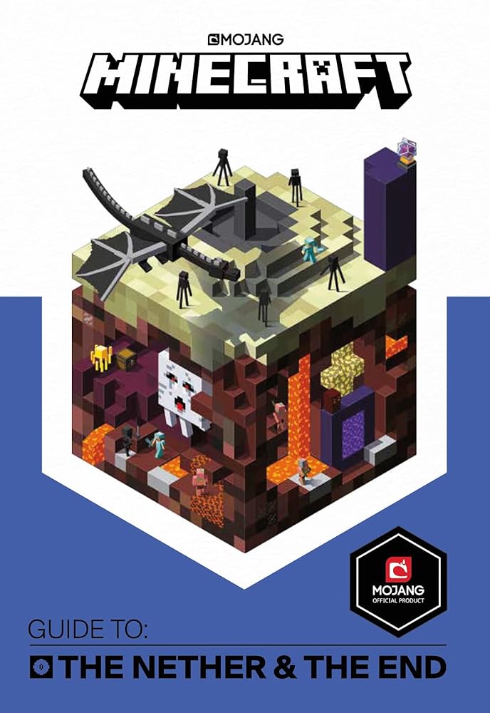 Minecraft Guide to The Nether and the End: An official Minecraft book from Mojang [Hardcover] Mojang Ab cover image