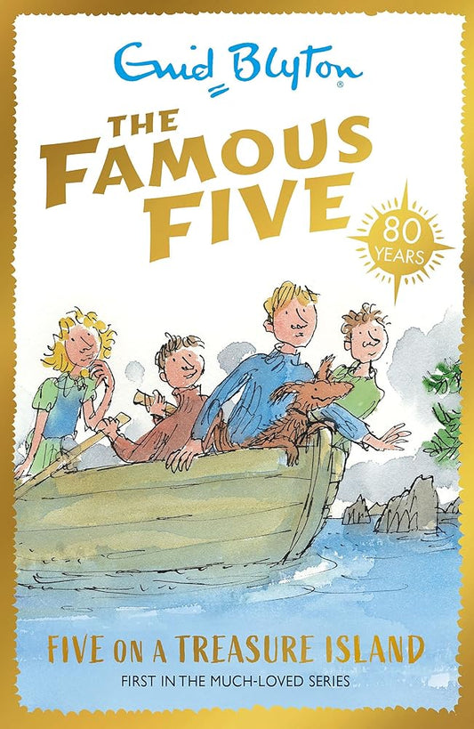Five On A Treasure Island: 80th Anniversary Edition (The Famous Five, 1) cover image
