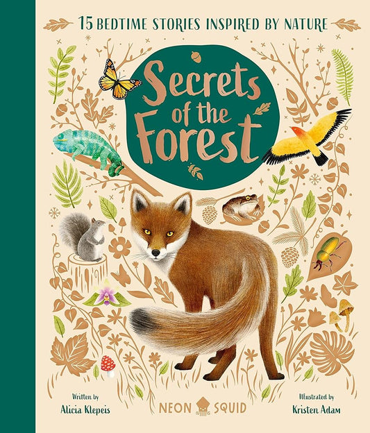 Priddy Books Secrets of the Forest 15 Bedtime Stories Inspired by Nature (Nature Bedtime Stories). cover image