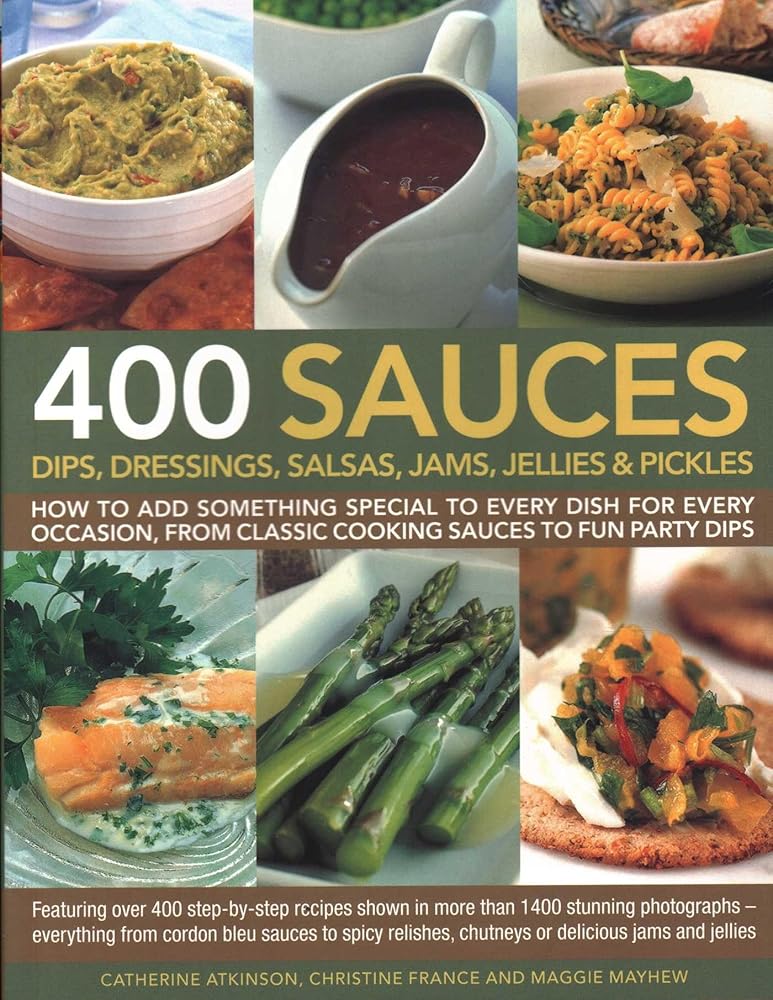 400 Sauces-Dips Dressings Salsas cover image
