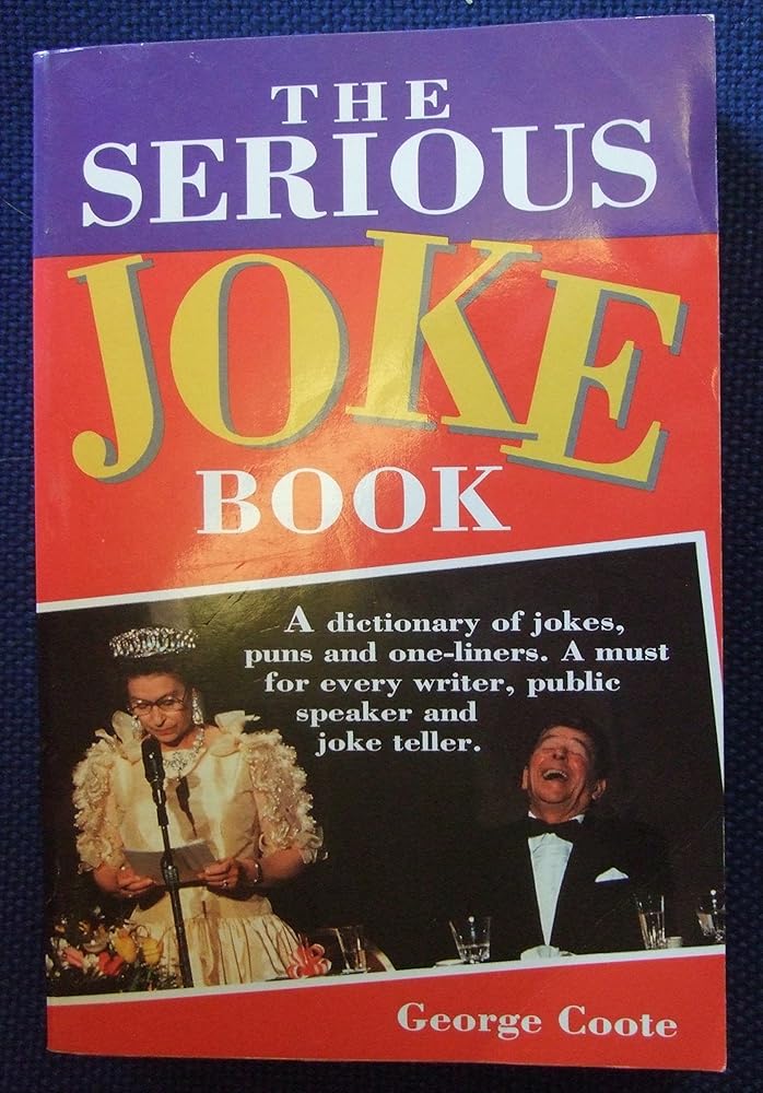 The Serious Joke Book cover image