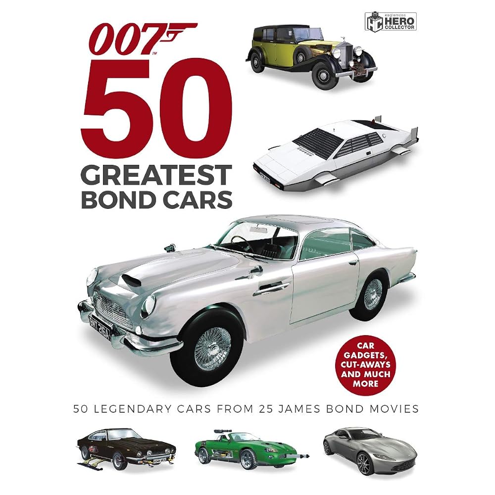50 Greatest James Bond Cars (007) cover image