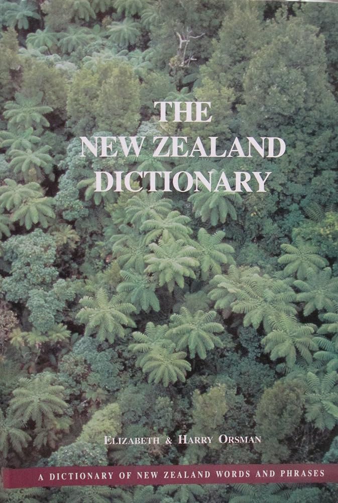 The New Zealand Dictionary cover image