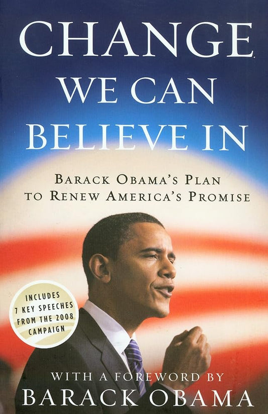 Change We Can Believe In : Barack Obama's Plan to cover image