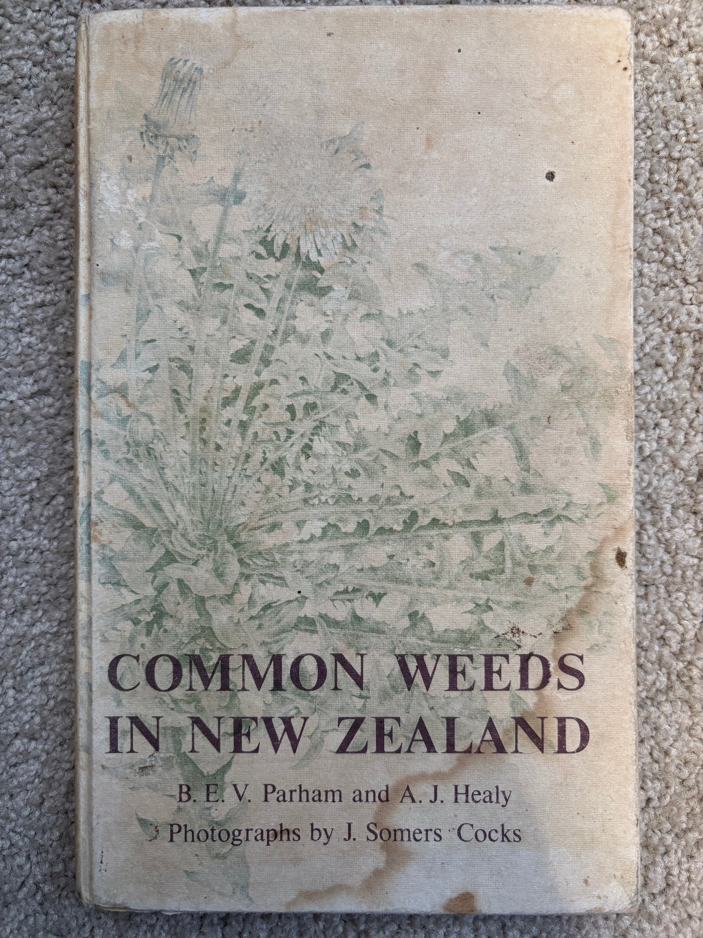 Common Weeds in New Zealand: An Illustrated Guide by B. E. V. Parham and A. J. Healy.
