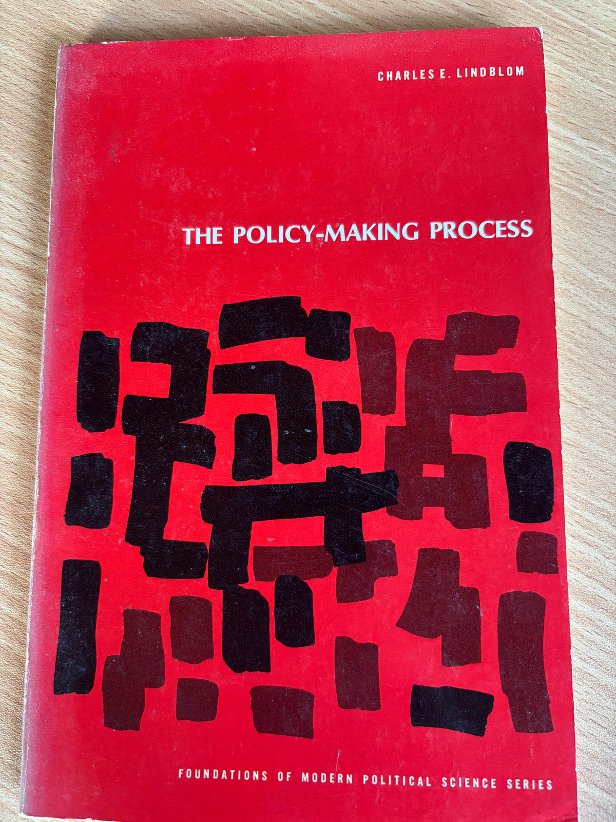 The Policy-Making Process by Charles E Lindblom