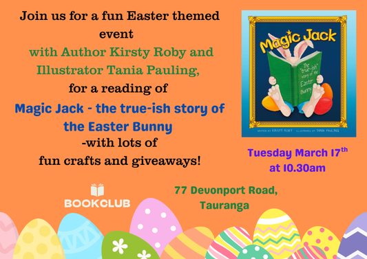 Magic Jack reading with Author Kirsty Roby and Illustrator Tania Pauling