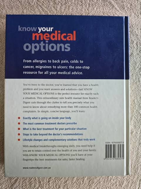 Know your medical options
